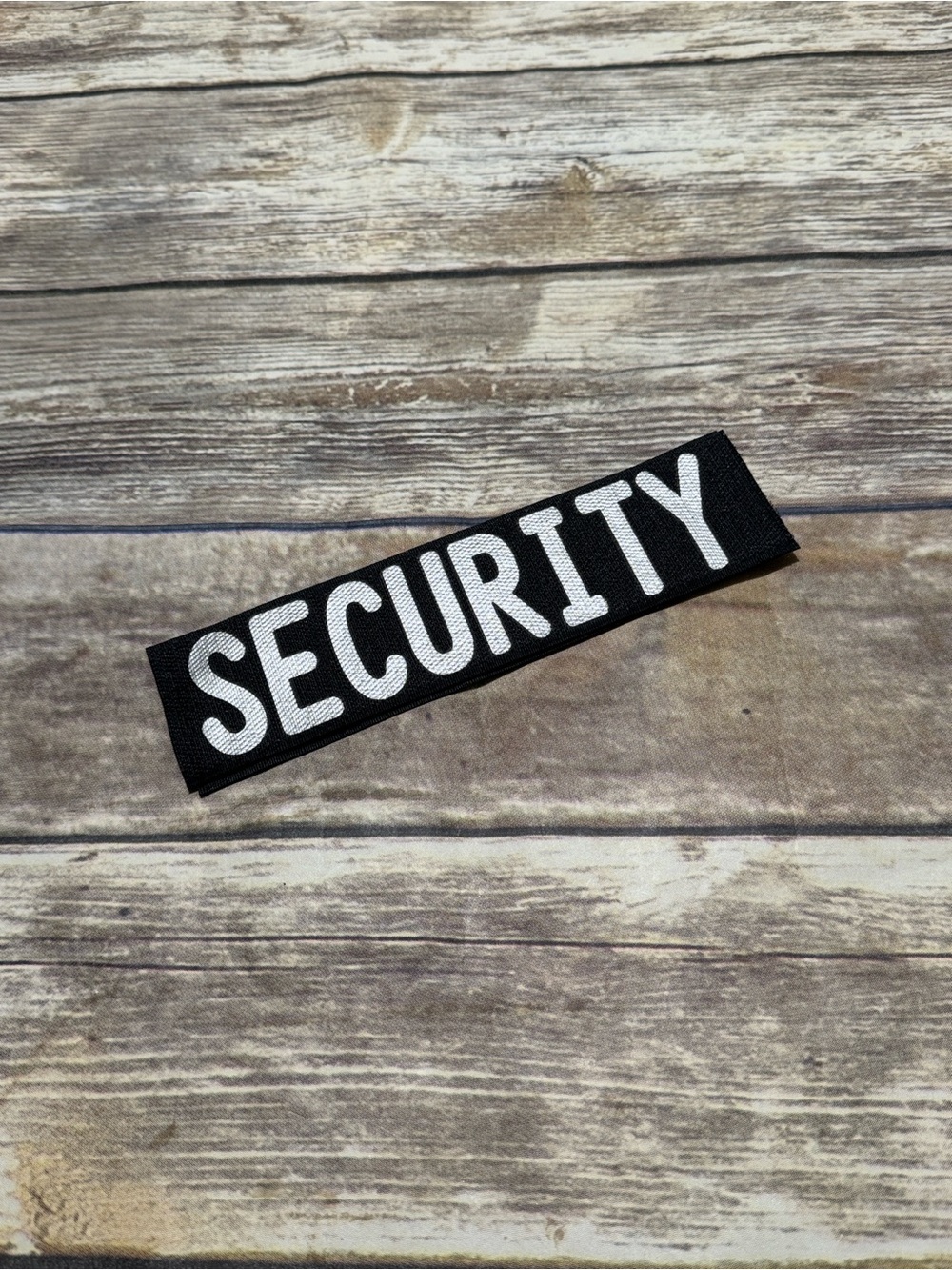 Security Velcro Patch